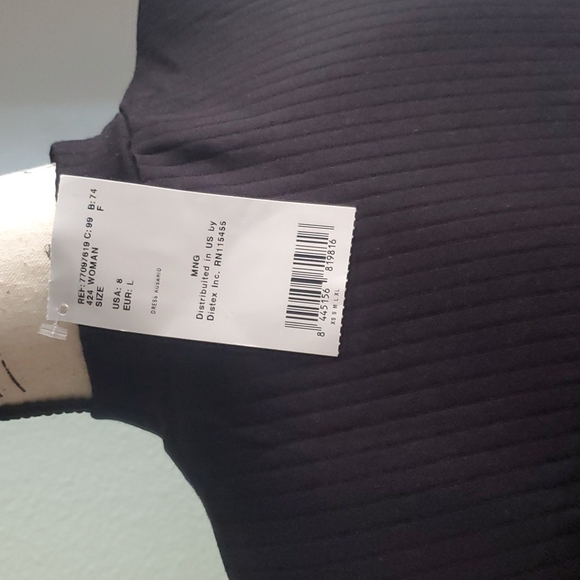 Mango Ribbed Short Dress - Picture 5 of 5